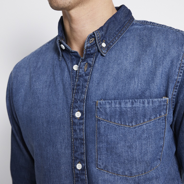 Denim shirt "Dakota" Denim blue